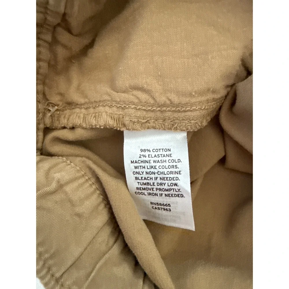 Tucker + Tate Boys Tan Lead Pull On Chino Jogger Pants XL 14/16 NWT BY408862BB